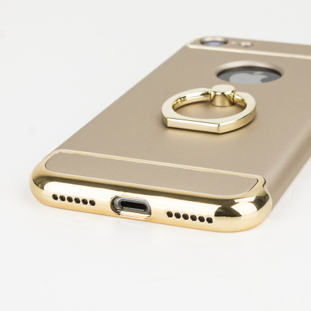 olixar xring iphone 8 / 7 finger loop case - gold