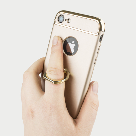 Olixar X-Ring iPhone 8 / 7 Finger Loop Case - Goud