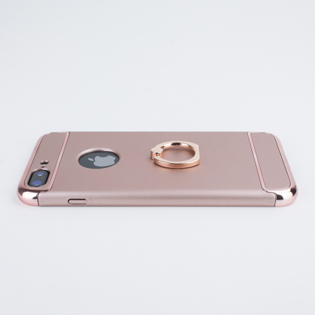 Funda iPhone 8 Plus / 7 Plus Olixar X-Ring - Oro Rosa