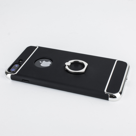 Olixar X-Ring iPhone 8 Plus / 7 Plus Finger Ögla Skal - Svart