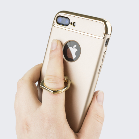 Olixar X-Ring iPhone 8 Plus / 7 Plus Finger Ögla Skal - Guld
