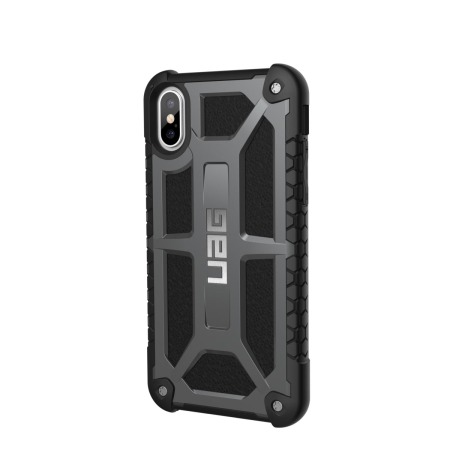 Coque iPhone X UAG Monarch Premium – Graphite