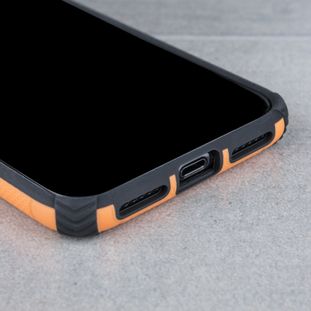 Olixar Magnus iPhone X Case and Magnetic Holders - Orange