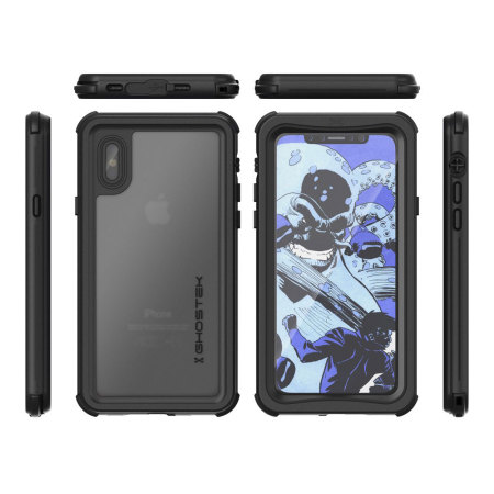 Ghostek Nautical Series iPhone X Waterproof Case - Black