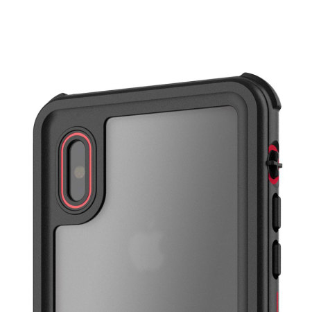 Ghostek Nautical Series iPhone X Waterproof Tough Hülle - Rot