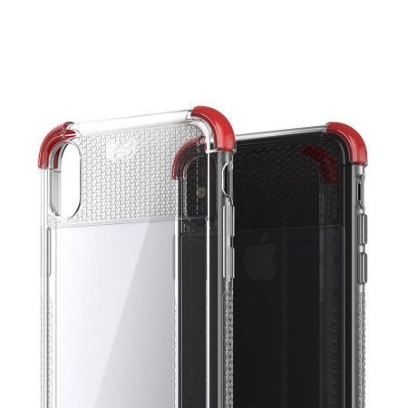 Ghostek Covert 2 iPhone X Bumper Case - Helder / Rood