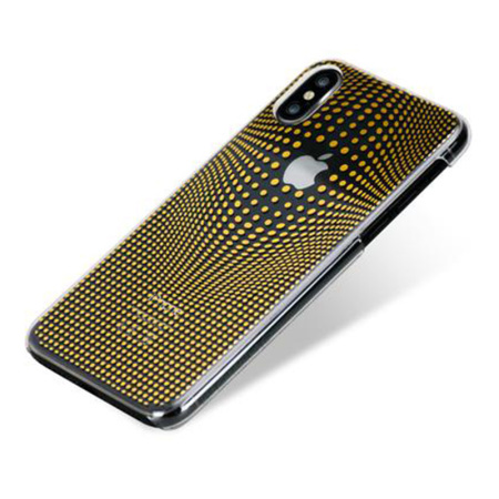 bling my thing warp iphone x case - gold