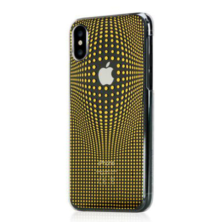 bling my thing warp iphone x case - gold