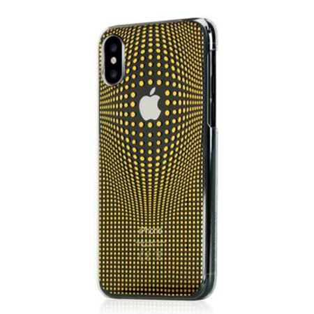 Bling My Thing Warp iPhone X Case - Gold