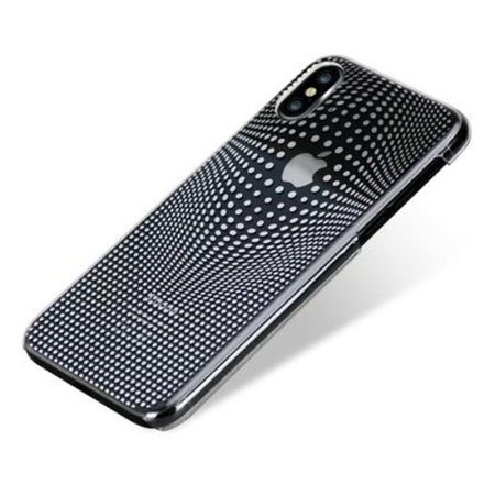 Bling My Thing Warp iPhone X Case - Silver