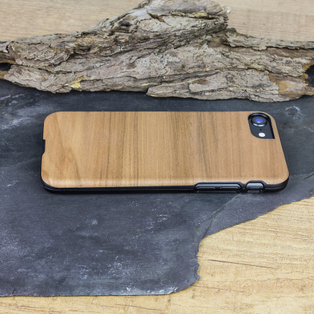 Man&Wood iPhone 8 / 7 Wooden Case - Cappuccino