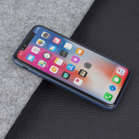 Olixar MeshTex iPhone X Deksel - Blå