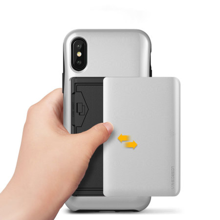 VRS Design Damda Glide iPhone X Case - Wit