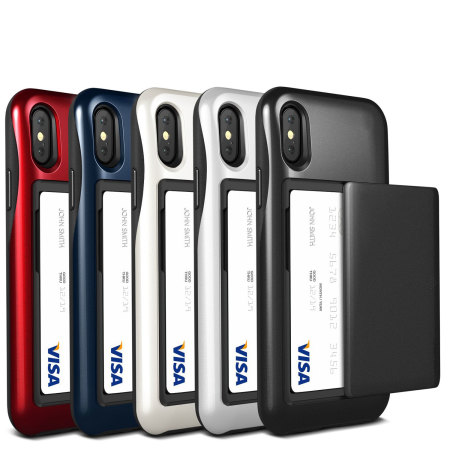 VRS Design Damda Glide iPhone X Hülle in Rot