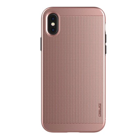 Obliq Slim Meta iPhone X Case - Rose Gold