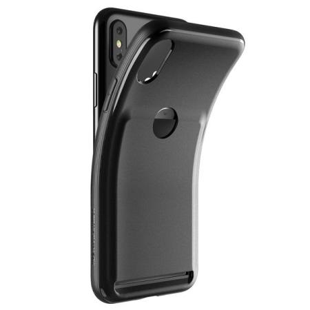 vrs design damda fit iphone x case - black