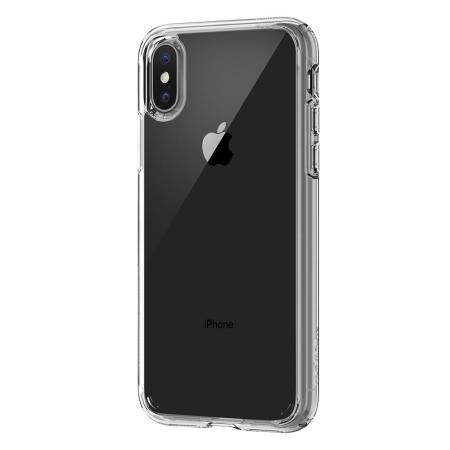Spigen Ultra Hybrid iPhone X Case - Kristalhelder