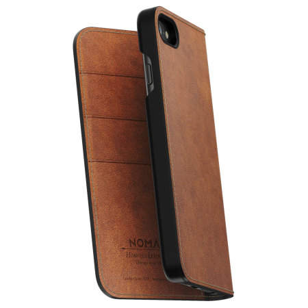 Nomad iPhone 8 / 7 Genuine Leather Folio Case