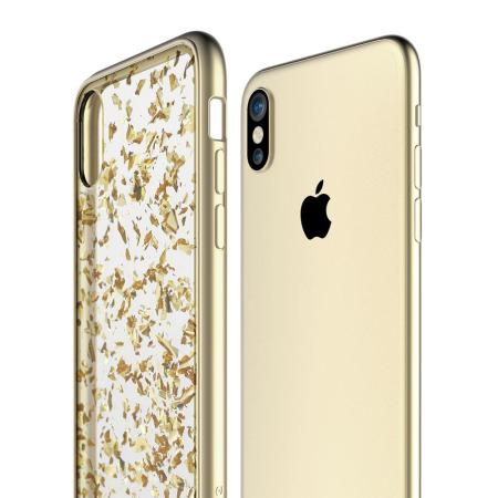 prodigee scene treasure iphone x case - gold