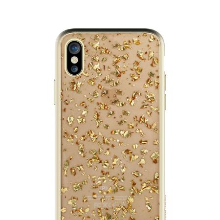 prodigee scene treasure iphone x case - gold