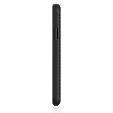 Coque iPhone X Evutec AERGO Ballistic Nylon avec support - Noire