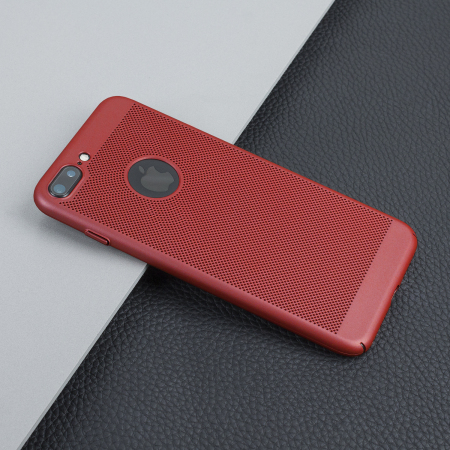 Funda iPhone 7 Plus Olixar MeshTex - Roja