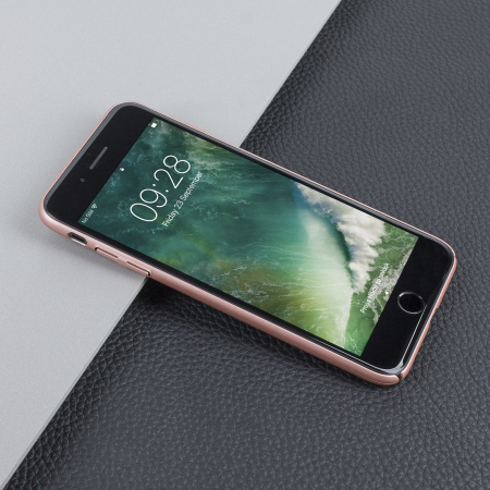 Olixar MeshTex iPhone 7 Plus Deksel - Rose gull