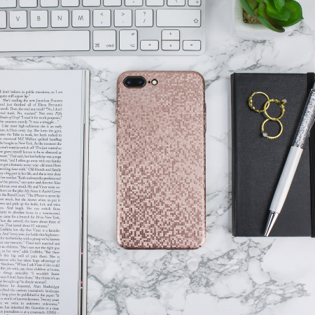 LoveCases Check Yo Self iPhone 8 Plus / 7 Plus Hülle - Rose Gold