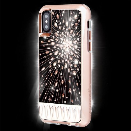 Case-Mate Luminescent iPhone X Tough Light Up Skal