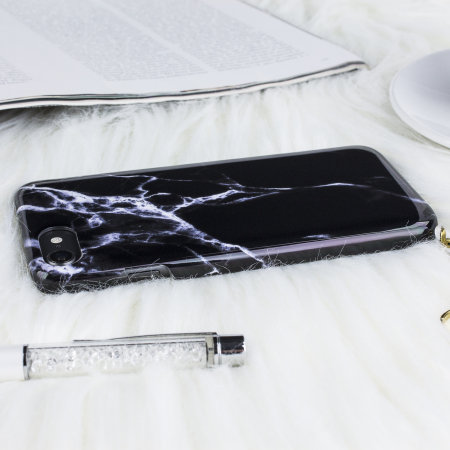 LoveCases Marble iPhone 8 / 7 Case - Black