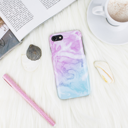 LoveCases Marble iPhone 8 / 7 Case - Dream Pink