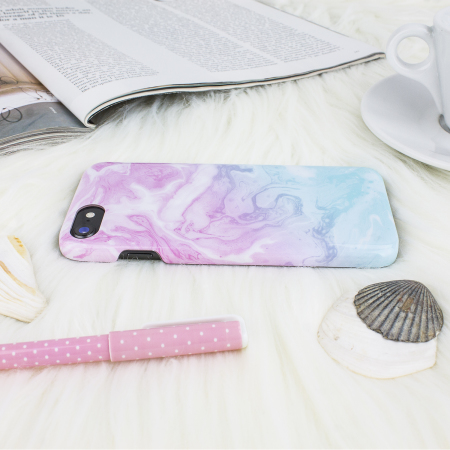 LoveCases Marble iPhone 8 / 7 Case - Dream Pink