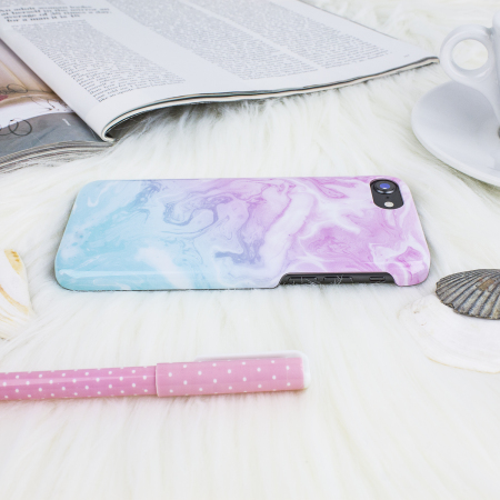 LoveCases Marble iPhone 8 / 7 Skal - Rosa