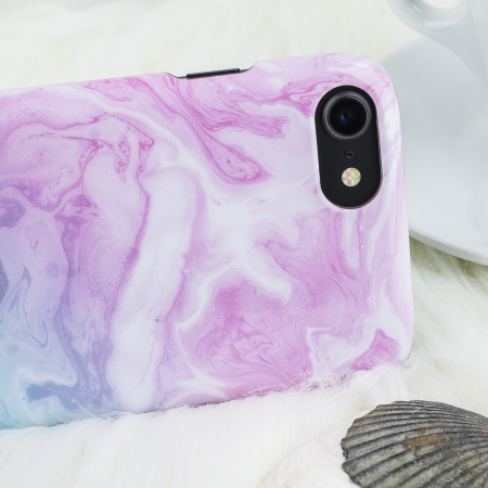 LoveCases Marble iPhone 8 / 7 Skal - Rosa