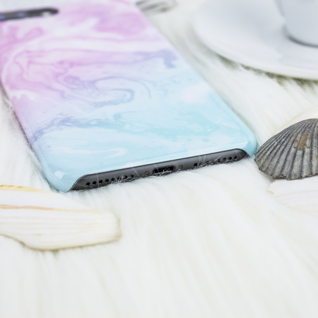 LoveCases Marble iPhone 8 Plus / 7 Plus Skal - Rosa