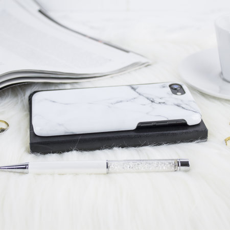 Fundas iPhone 8 / 7 LoveCases Marble - Blanco clásico