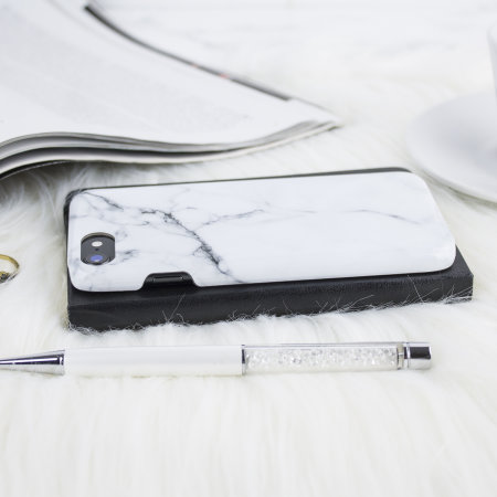 lovecases marble iphone 8 / 7 case - classic white