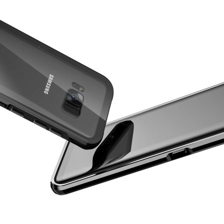 Coque Samsung Galaxy Note 8 Zizo Atom avec verre trempé – Noire