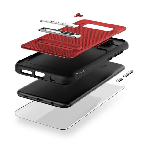 Zizo Click Samsung Galaxy Note 8 Stand Skal & Skärmskydd