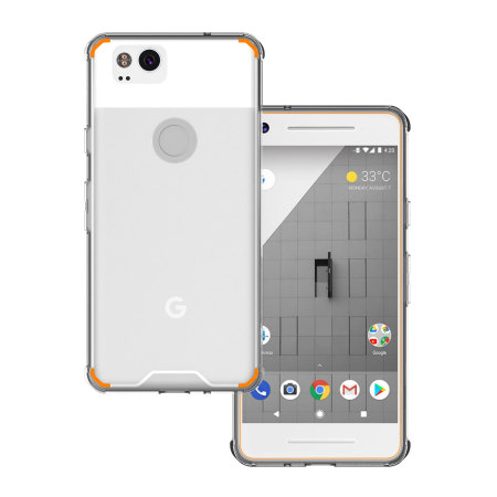 Olixar ExoShield Tough Snap-on Google Pixel 2 Case  - Crystal Clear