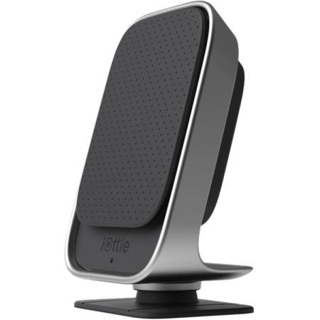 iOttie iTap 18W Magnetic Car Mount W/ Wireless Qi Fast Charger - Black