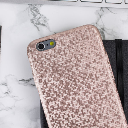 LoveCases Check Yo Self iPhone 6S / 6 Case - Rose Gold