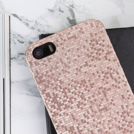LoveCases Check Yo Self iPhone SE / 5S / 5 Case - Rose Gold