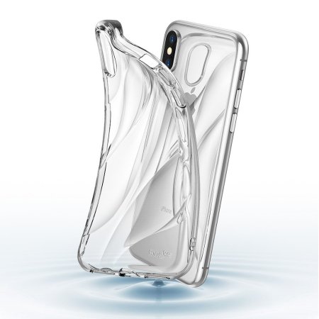 rearth ringke flow iphone x case - clear