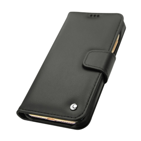 Noreve Tradition B iPhone X Leather Wallet Case - Black