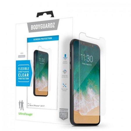 BodyGuardz Ultra Tough iPhone X Displayschutz