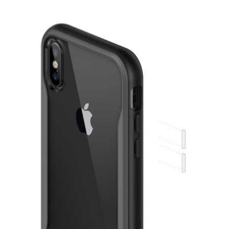 Caseology Coastline Series iPhone X Protective Case - Grey