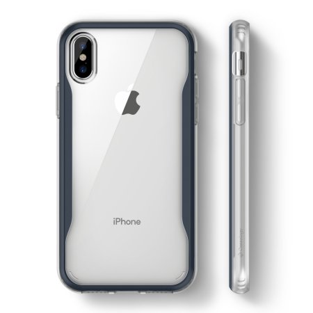 Coque iPhone X Caseology Coastline Series - Bleu Sombre