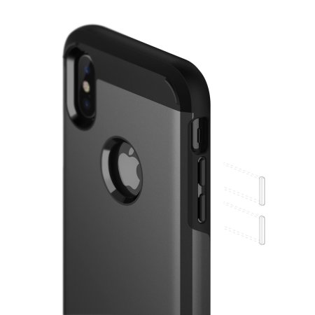 Caseology Legion Series iPhone X Tough Case - Black