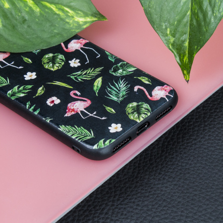 LoveCases Paradise Lust iPhone X Case - Flamingo Fall